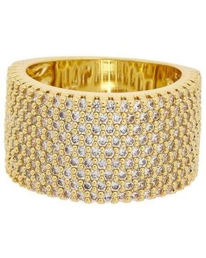 Juvell 18K Plated Cz Ring - White