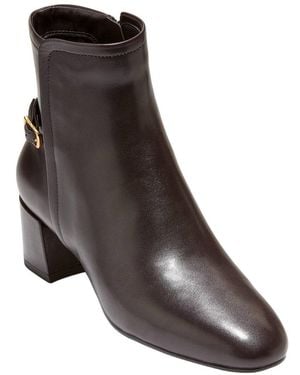 Cole Haan Go-To Suzanne Leather Bootie - Black