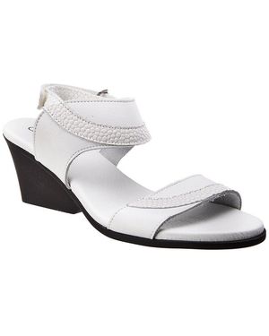 Arche Rimana Leather Sandal - White