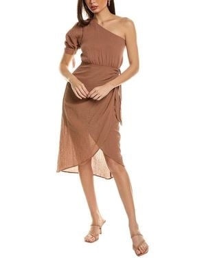 Auguste Addison Midi Dress - Brown