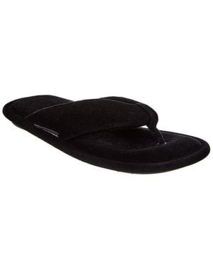 Balenciaga Terry Cloth Sandal - Black