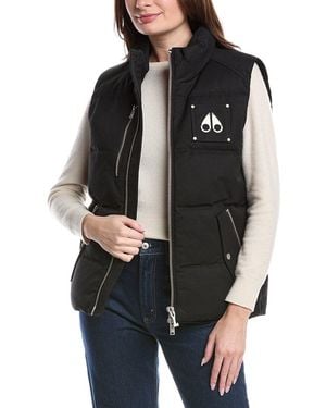 Moose Knuckles Down Vest - Black
