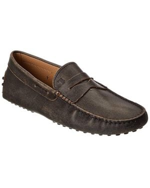 Tod's Leather Loafer - Brown