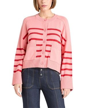 Cinq À Sept Berenice Amour Cardigan - Red