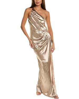 AIIFOS Mira One-Shoulder Gown - Natural