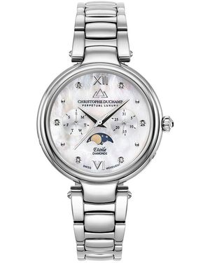 Christophe Duchamp Etoile Diamond Watch - Metallic