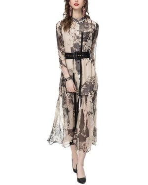 Lanelle Midi Dress - Natural