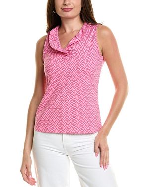 J.McLaughlin Durham Catalina Cloth Top - Red