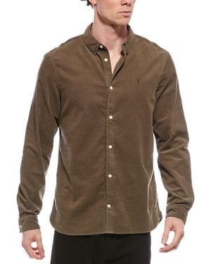 AllSaints Birchwood Shirt - Brown