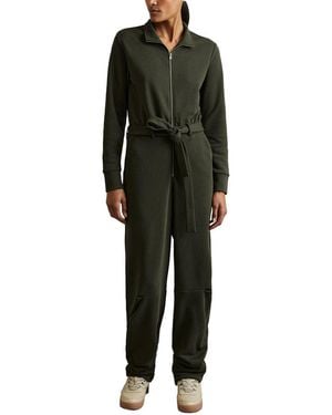 Reiss Nina Utility Zip Jumpsuit - Black