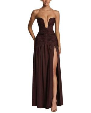 CAMILA BLANCO Midi Dress - Purple