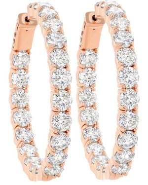 Diana M. Jewels Fine Jewellery 18k 12.75 Ct. Tw. Diamond Earrings - Multicolour