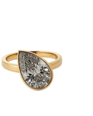 Prince Diamond & Jewelry 14K 3.08 Ct. Tw. Lab-Grown Diamond Solitaire Ring - White