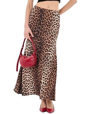 Extro & Vert Sandi Midi Skirt - Red