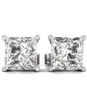 Diana M. Jewels Diana M. Fine Jewellery 14k 1.50 Ct. Tw. Lab Grown Diamond Studs - Metallic