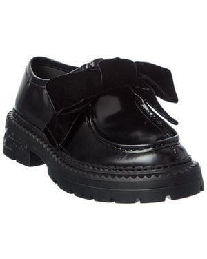 Jimmy Choo Marlow Leather Moccasin - Black