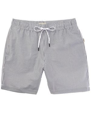 Onia Classic Seersucker Swim Short - Grey