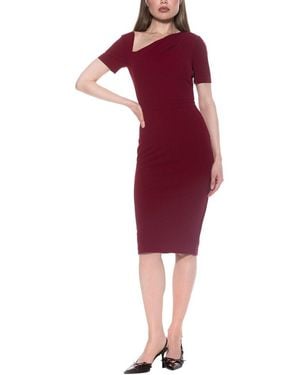 Alexia Admor Skylar Sheath Dress - Red