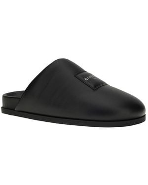 Givenchy Leather Sabot - Black