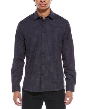 Stone Rose Comfort Stretch Shirt - Blue