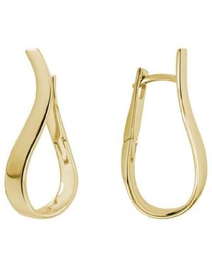 Non-Branded 14k Hoops - Metallic