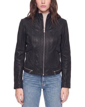 Andrew Marc Dnu Fix Rowan Leather - Black