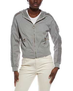 XCVI Gillian Bomber Jacket - Grey