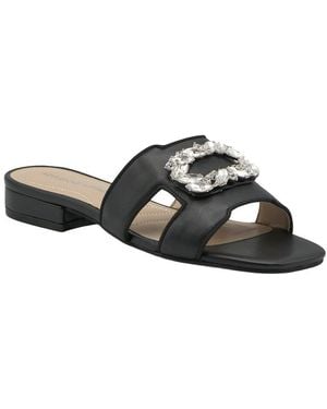 Adrienne Vittadini Petar Sandal - Black