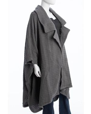 Saachi Waffle Jacket - Gray