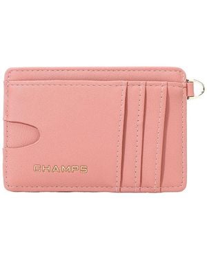 CHAMPS Iconic Card Holder - Pink