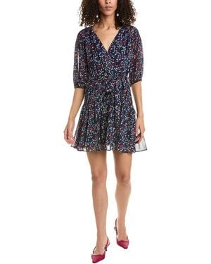 Ted Baker Teri Jon By Rickie Freeman Smock Mini Dress - Blue