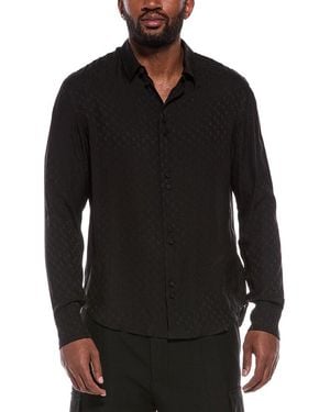 Palm Angels Silk Shirt - Black