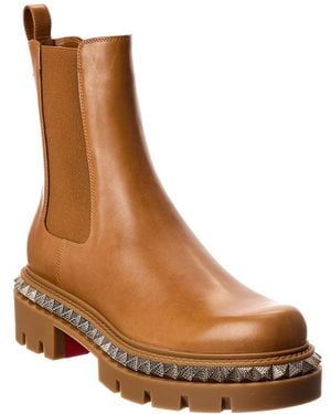 Christian Louboutin St Emilia Pyraclou Leather Boot - Brown
