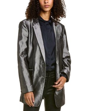 Rag & Bone Charles Shine Blazer - Grey
