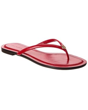 Tory Burch Chelsea Leather Flip Flop - Pink