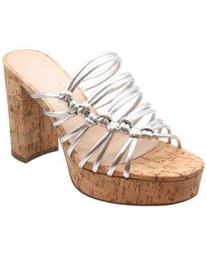 Charles David Meadow Sandal - Metallic