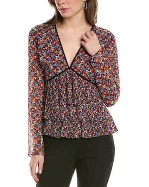 The Kooples Blazing Field Top - Red