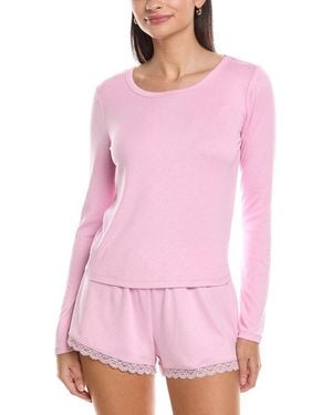 Z Supply Maison Pointelle Top - Pink