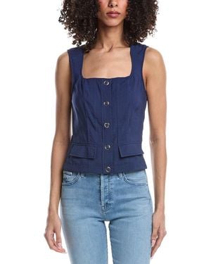 Ramy Brook Suki Vest - Blue