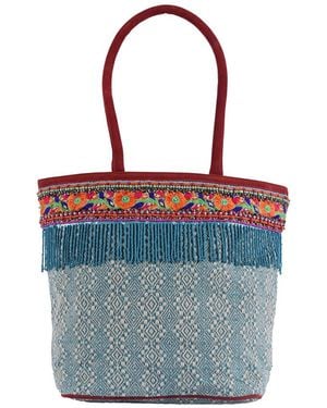 Guadalupe Khari Print - Blue