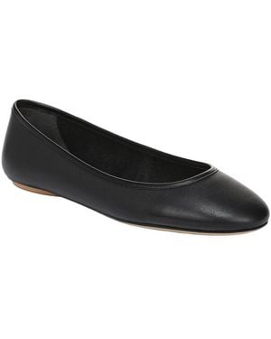 Franco Sarto L-Christina Leather Flat - Black
