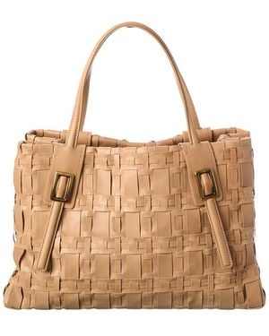 Roger Vivier Leather Tote - Brown
