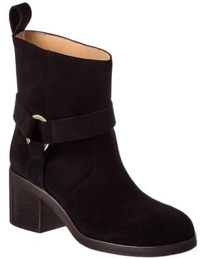 Odissi Suede Boot - Black