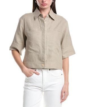 Max Mara Rito Linen Jacket - Grey