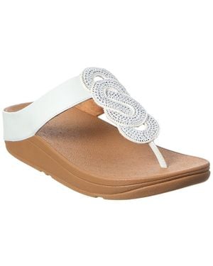 Fitflop Crystal Sandal - White