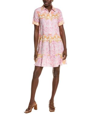 J.McLaughlin Wellesley Linen Dress - Pink