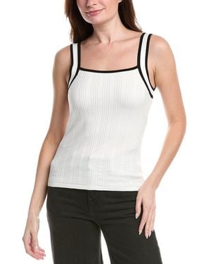 KARL LAGERFELD Simple Tank Top - White