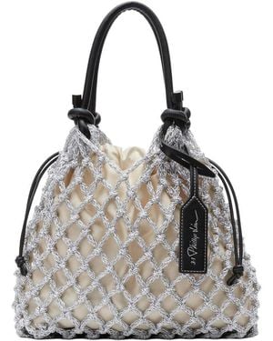 3.1 Phillip Lim Macrame Mini Sac - Gray