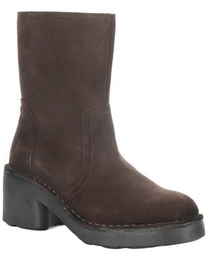 Fly London Nore Suede Boot - Brown