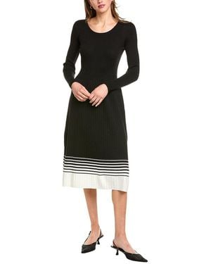 Tahari Midi Dress - Black